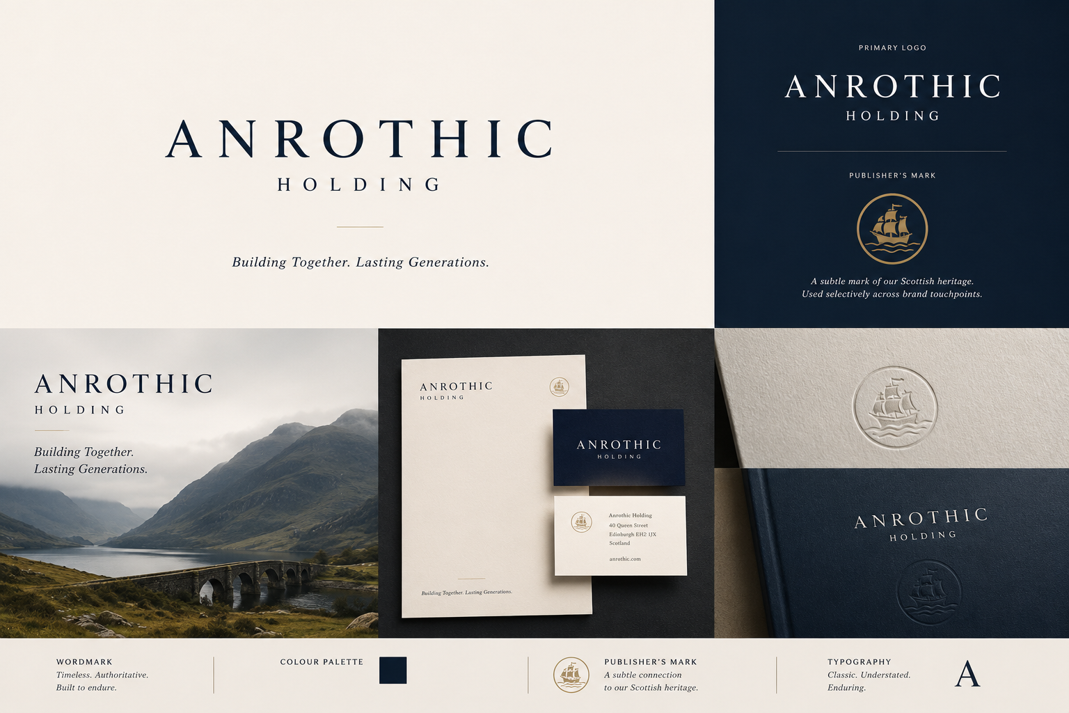 Anrothic brand identity